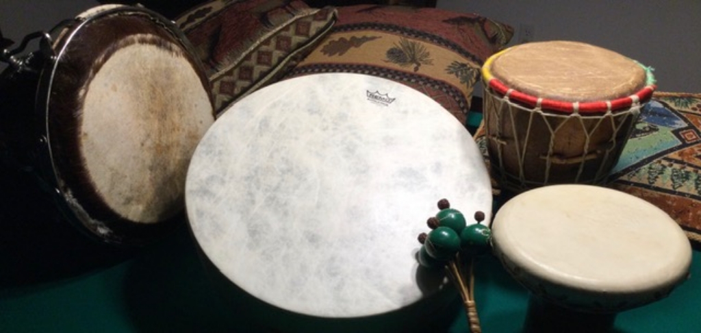 Drumming on the Deck at Wayfarers Chapel - Dillard, GA